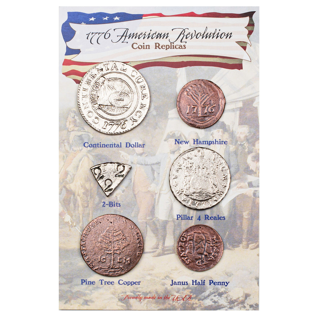 American Revolution 1776 Replica Coin Set