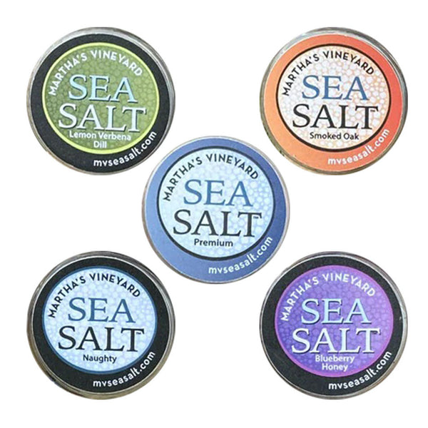 Atlantic Sea Salt Five Pack Plimoth Patuxet Museum Shop