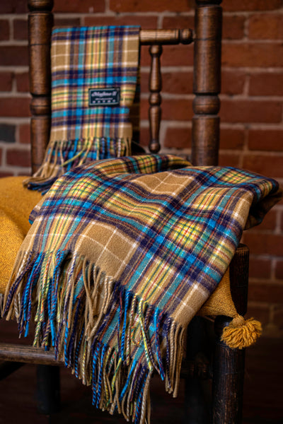 Mayflower Tartan Lambswool Shawl – Plimoth Patuxet Museum Shop