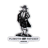 Woodcut Pilgrim Stickers