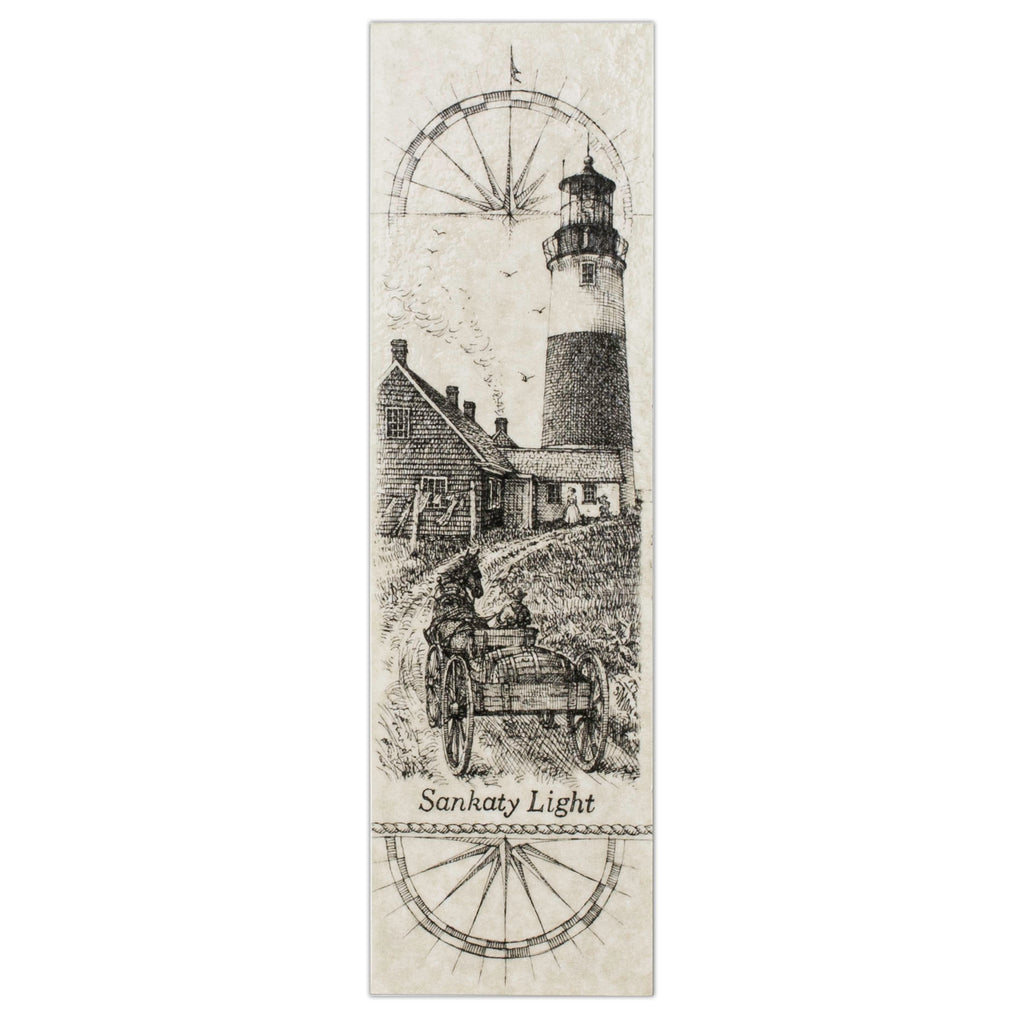 Sankaty Light Scrimshaw Bookmark