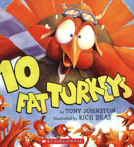 10 Fat Turkeys Board Book