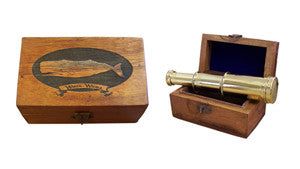 White Whale Box with Telescope