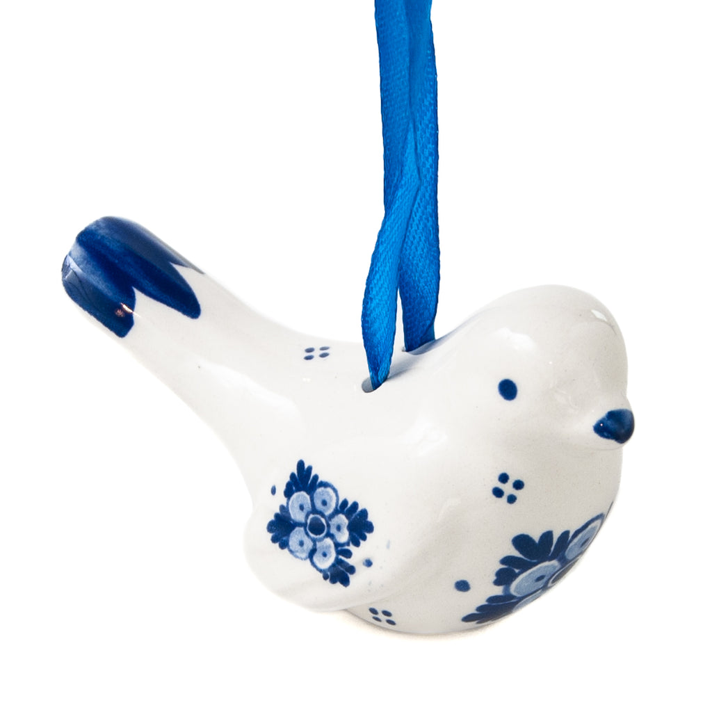 Delft Bird Ornament