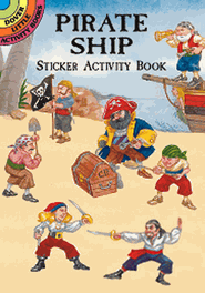 Pirate Ship Sticker Activity Book