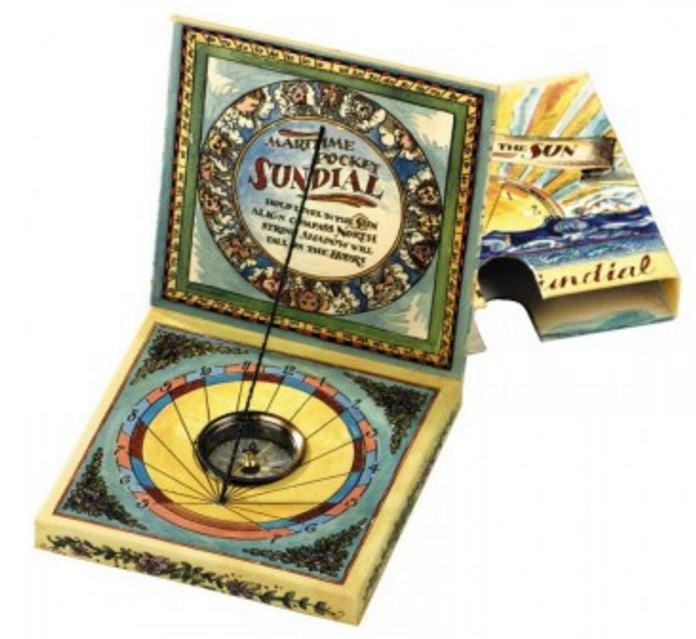 Pocket Sundial Compass