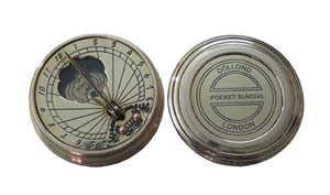 Antiqued Sundial with Lid