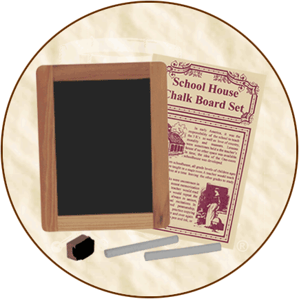 Schoolhouse Chalkboard Set