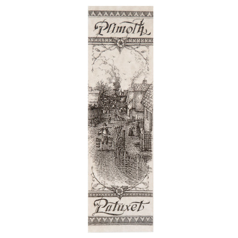 Plimoth Patuxet Scrimshaw Bookmark