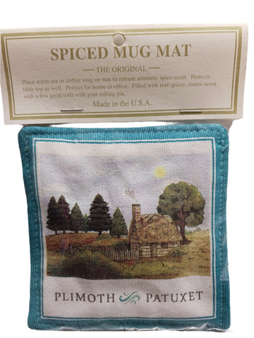 Plimoth English Village Spiced Mug Mat