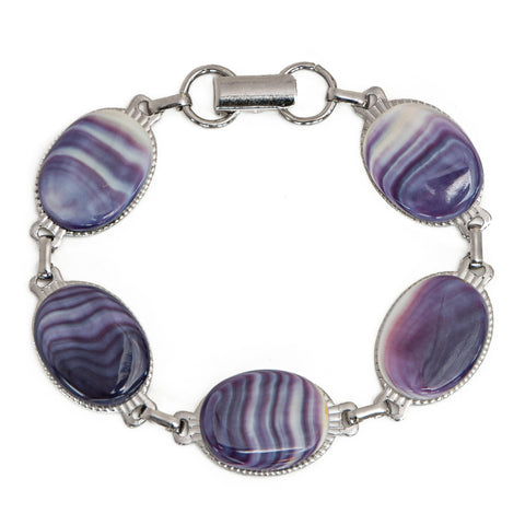 Five Stone Wampum Bracelet