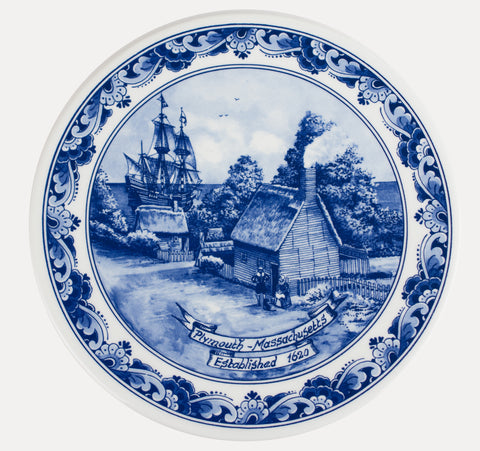 Delft Village Plate