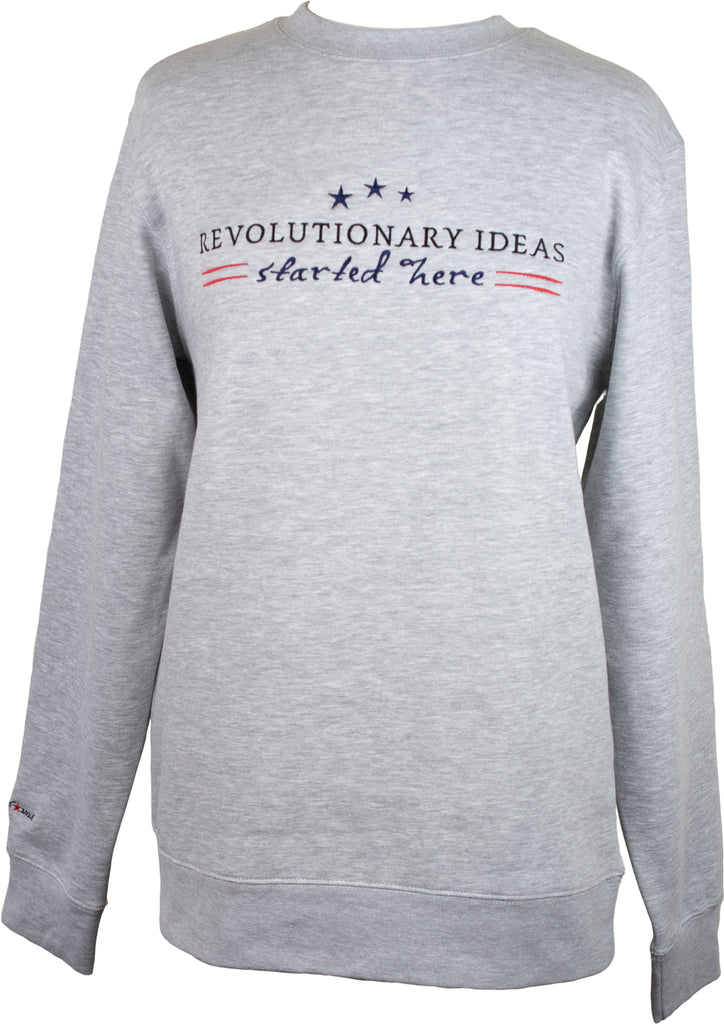 "Revolutionary Ideas Started Here" Crew Neck Sweater