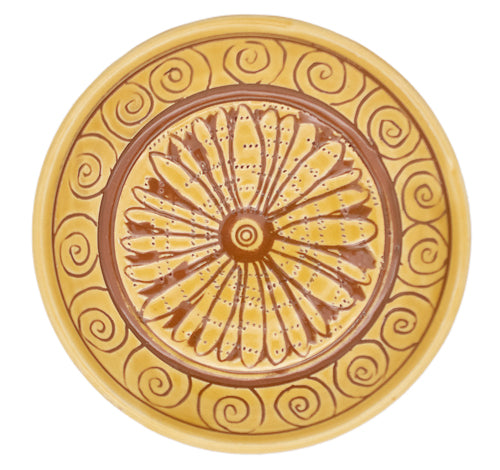 7" Sgraffito Plate