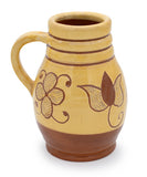 Sgraffito Jug: Tulips
