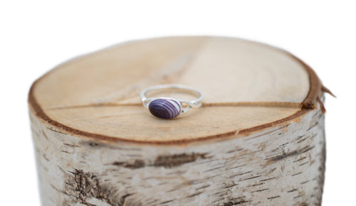 Wampum Oval Ring