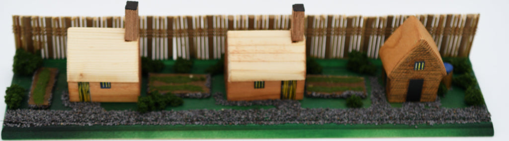 17th Century English Village Model