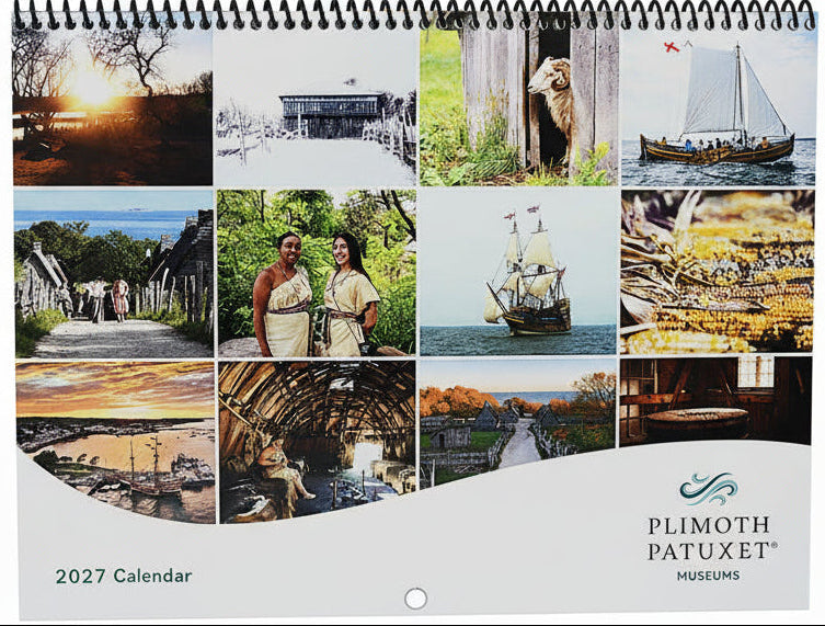 Plimoth Patuxet Museums 2027 Wall Calendar