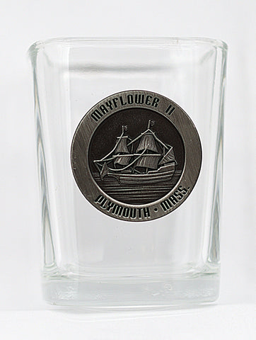 Mayflower II Shot Glass