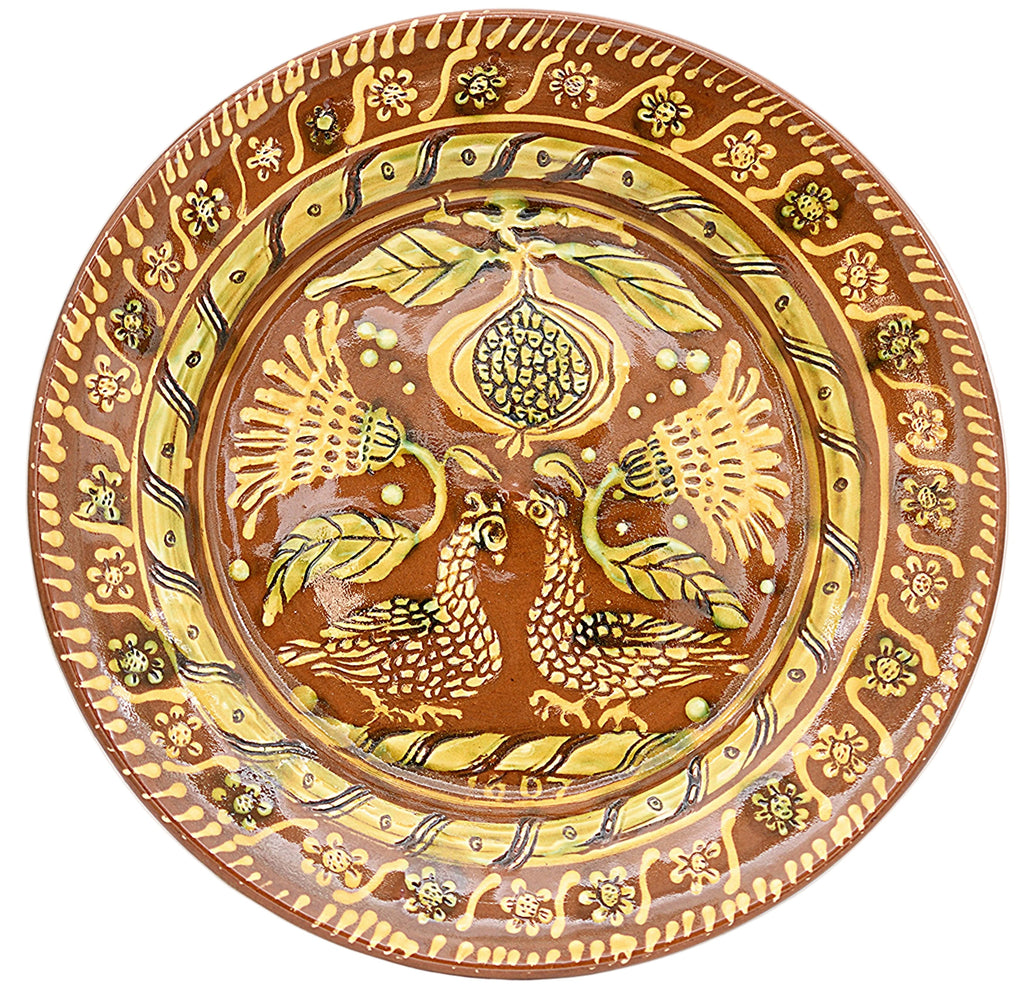 11" Slipware Plates