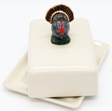 Turkey Butter Dish