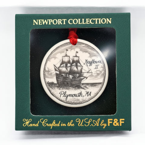 Mayflower II Boxed Ornament