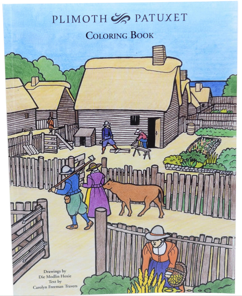 Plimoth Patuxet Coloring Book