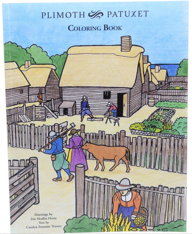 Plimoth Patuxet Coloring Book