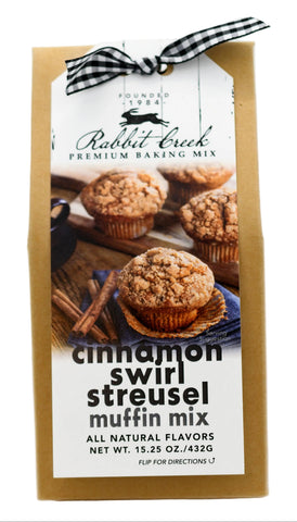 Cinnamon Swirl Streusel Muffin Mix