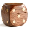 Dice Box with 5 Dice