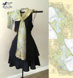 Plymouth Map Scarf