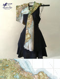 Plymouth Map Scarf