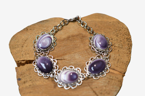 Oval Wampum Bracelet