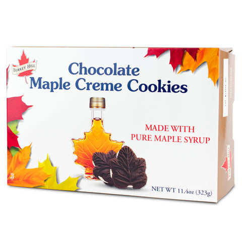 Chocolate Maple Cream Cookies