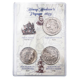 Henry Hudson's Voyage 1609 Replica Coin Set