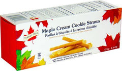 Maple Cream Cookie Straws