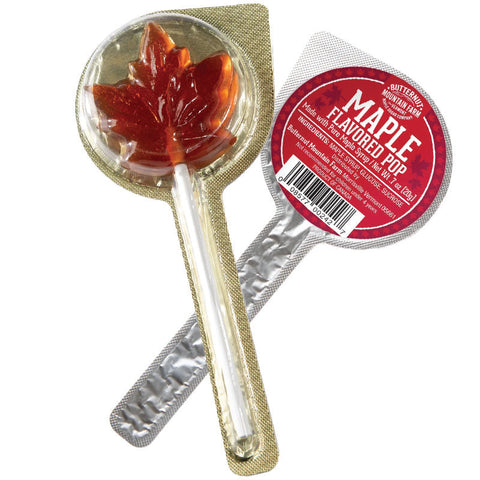 Maple Flavored Lollipops