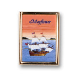 Gold Plated Mayflower Lapel Pin