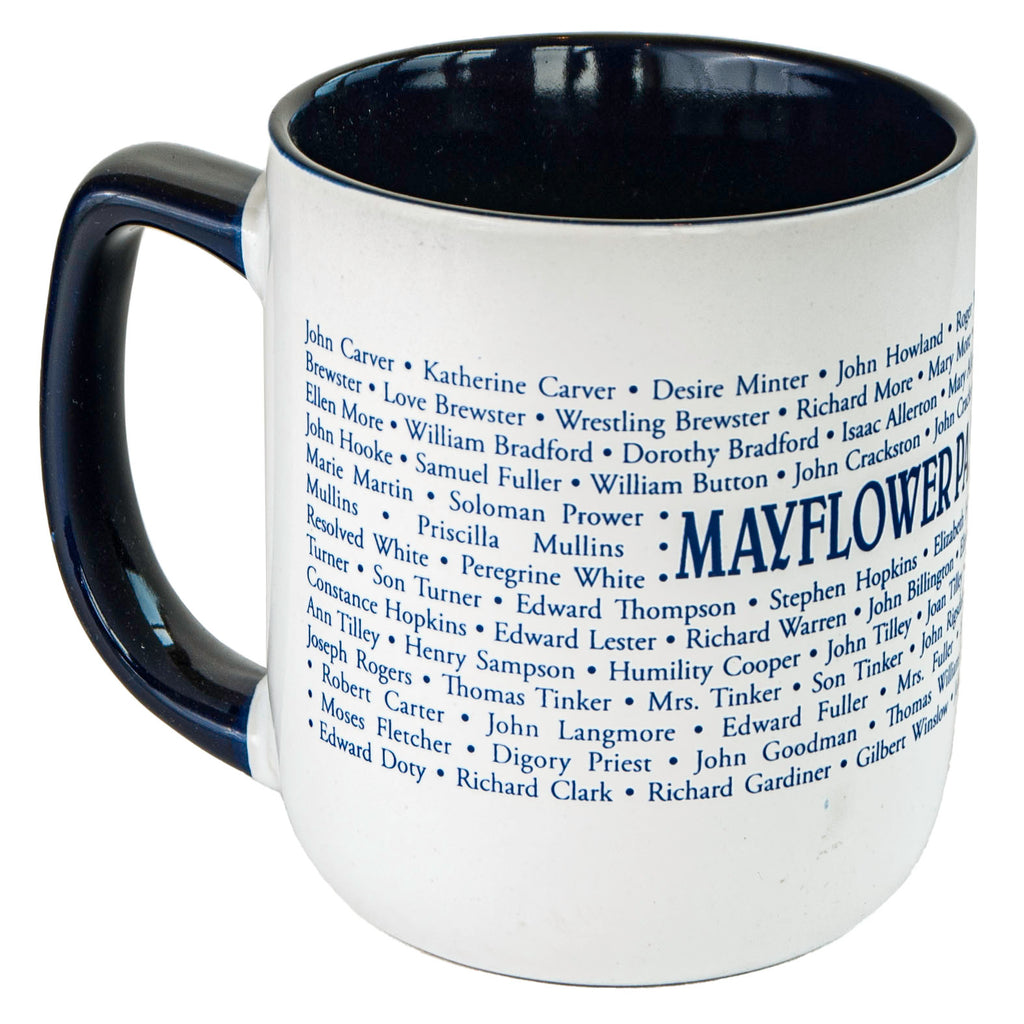 Mayflower Passenger List Mug