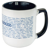 Mayflower Passenger List Mug