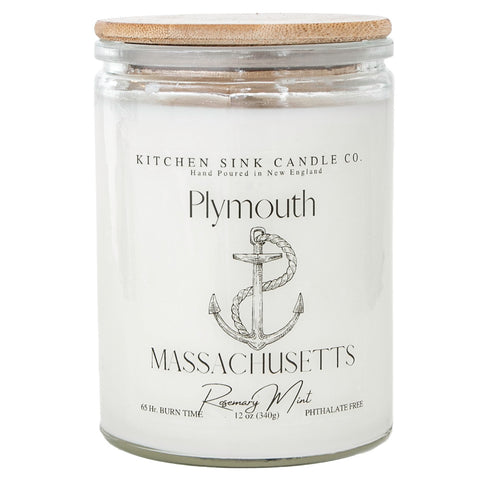 Plymouth Rosemary Mint Candle