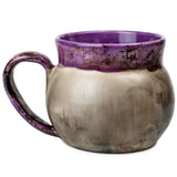 Smoke-fired Handled Cup