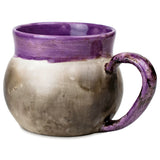 Smoke-fired Handled Cup