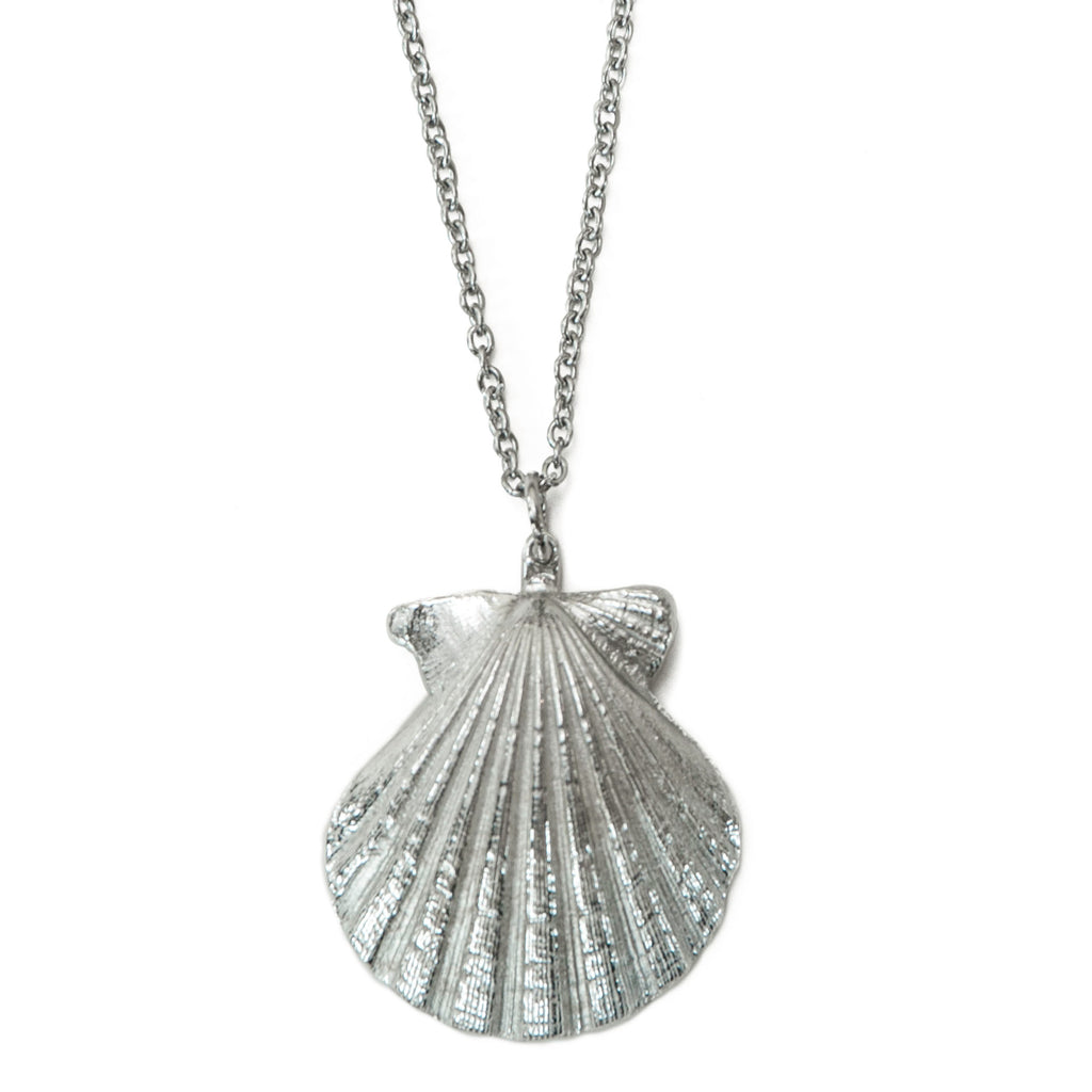 Scallop Shell Necklace – Juju Treasures