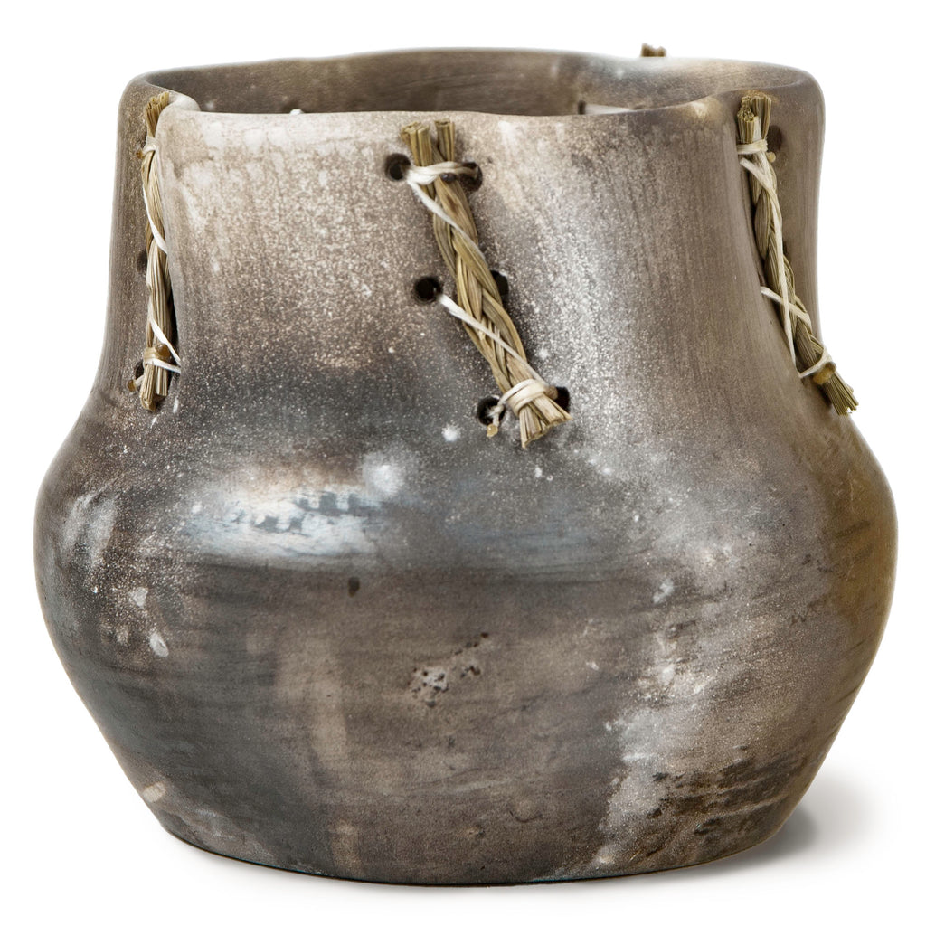 Smoke-fired Vase - Small