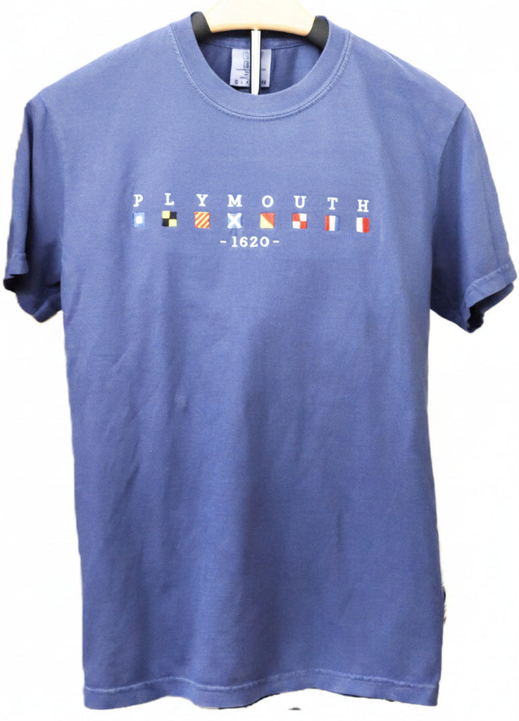 Plymouth Nautical Flag T-Shirt