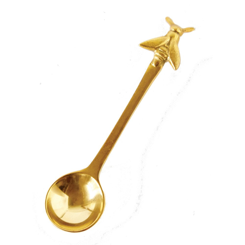 Brass Spoon with Bee