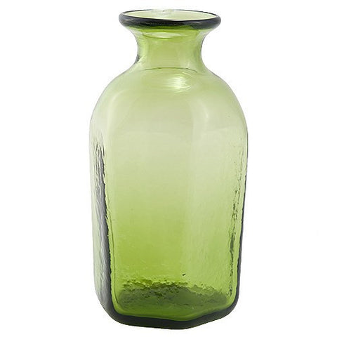 Green Glass Vial