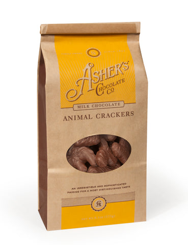 Milk Chocolate Covered Animal Crackers