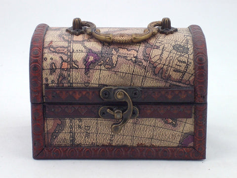 Antique Map Box